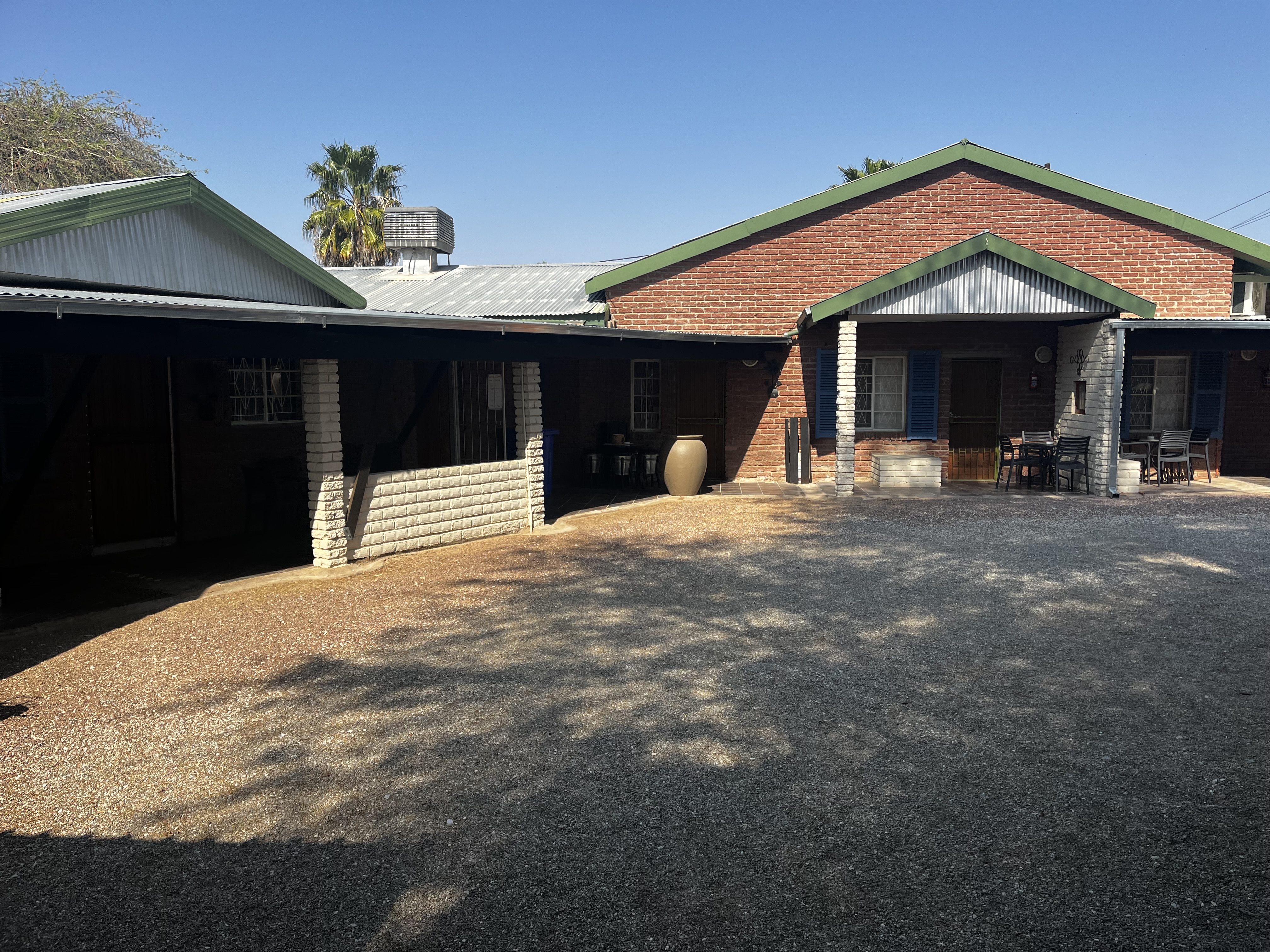 Current cream and charcoal cottage exterior